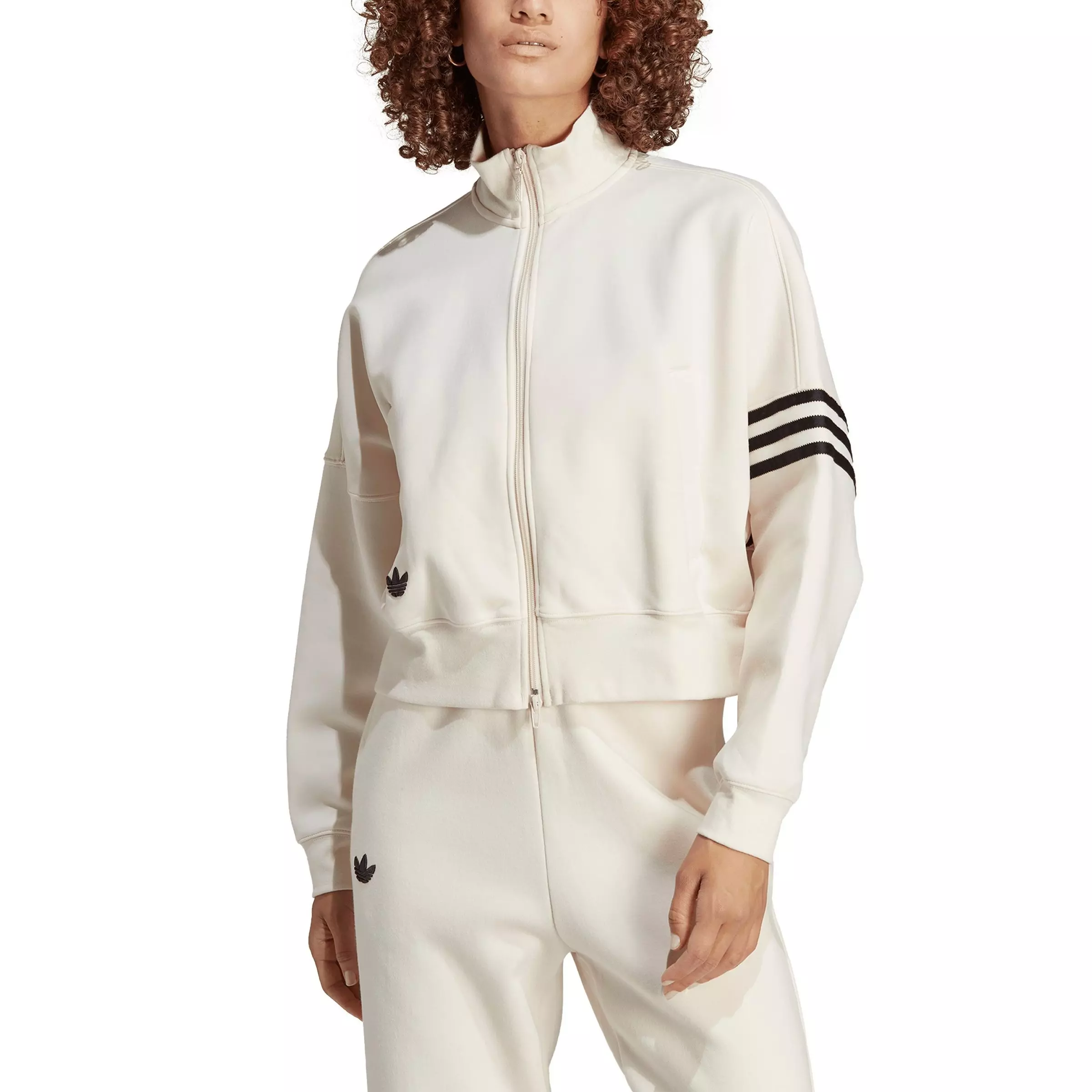 ジャケット・アウター X-girlxHYSTERICGLAMOUR TrackJacket\"White Adidas Adventure Crop Jacket Women Sz M Wonder White Sand